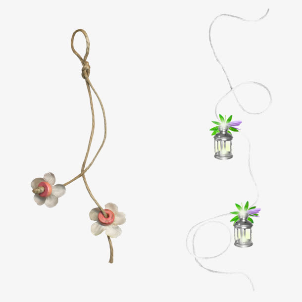 装饰线条花纹免抠