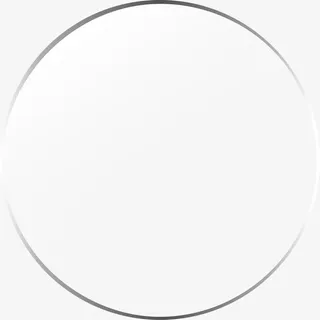 手绘灰色圆圈弧线免抠