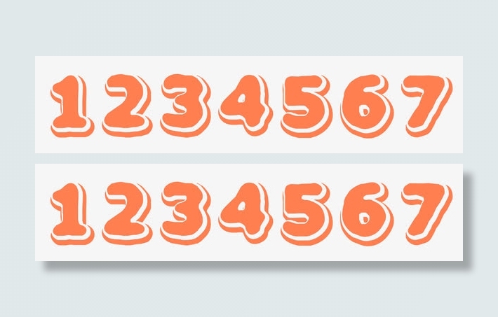 珊瑚色1234567免抠