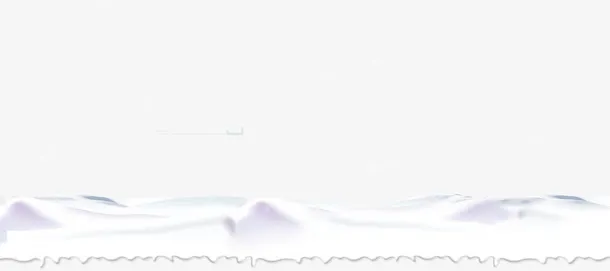 雪山手绘图免抠