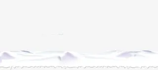 雪山手绘图免抠