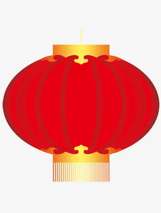 红色灯笼免抠