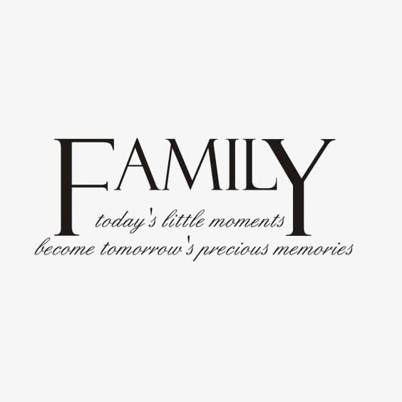 家庭英文艺术字免抠