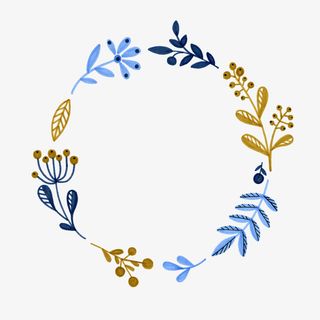 花环装饰素材图案免抠