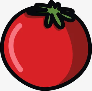 西红柿卡通免抠