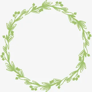 花环花边手绘边框免抠