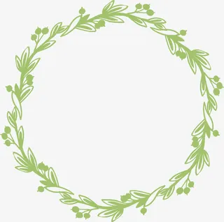 花环花边手绘边框免抠