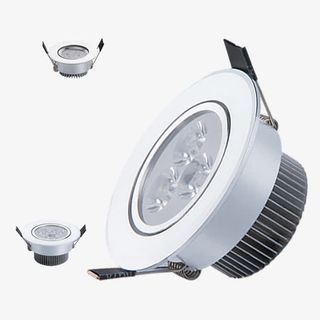 白色投射灯免抠