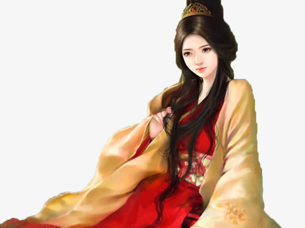 古风美女免抠