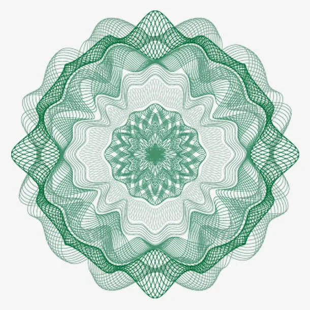 防伪纹底纹矢量素材免抠