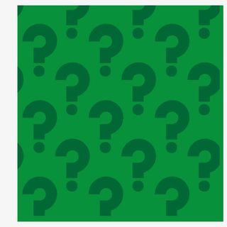 绿色问号免抠