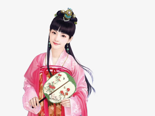 古代美女免抠