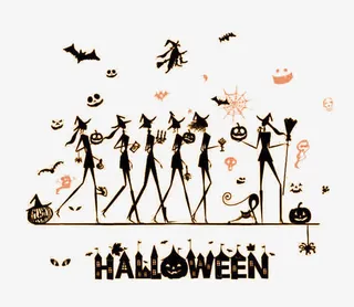 万圣节的狂欢免抠