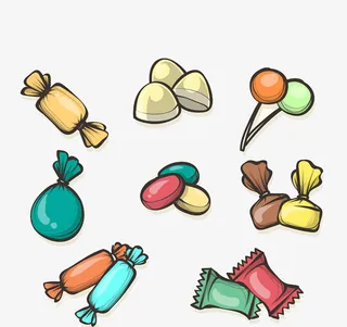 六一儿童节糖果卡通免抠