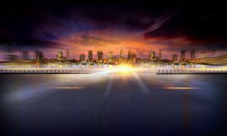 创意地产促销海报背景高清