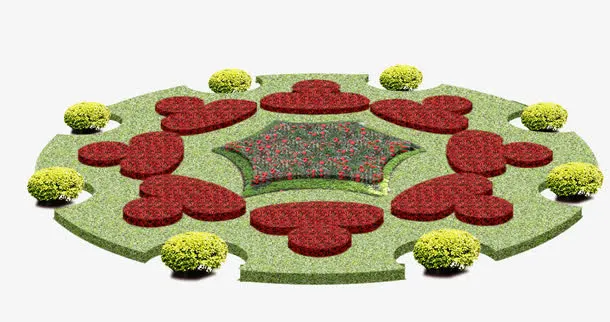 花草丛林免抠