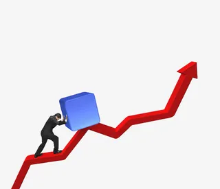 在箭头上推正方块免抠