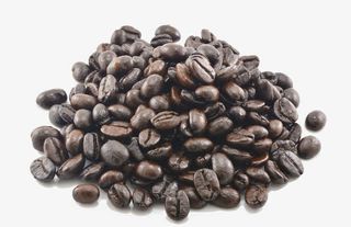 一堆咖啡豆免抠