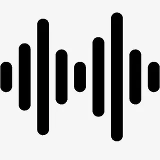 音乐音频波图标免抠