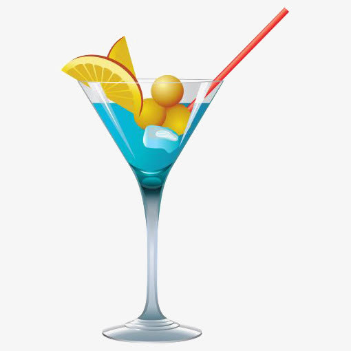 柠檬鸡尾酒免抠