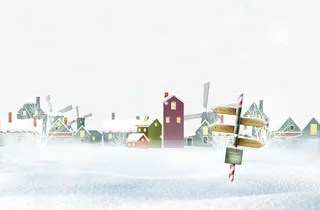 雪景免抠