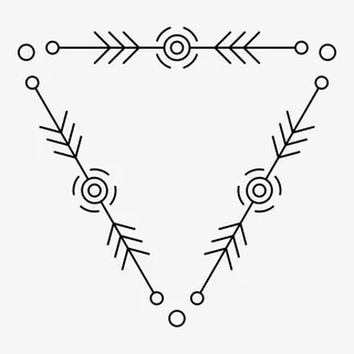 三角形边框免抠