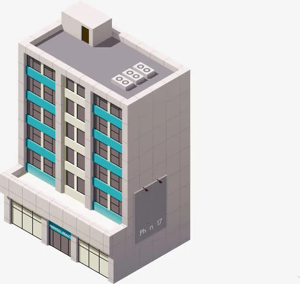 高楼建筑免抠