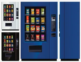 零食自动贩卖机免抠