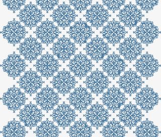矢量青花底纹免抠