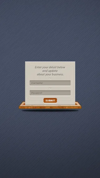 商务蓝色斜线登录界面H5背景高清