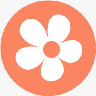 扁平化图标菊花符号免抠