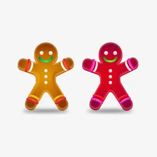 姜糖人素材免抠