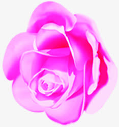 春天促销粉色手绘花朵免抠