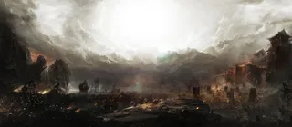 梦幻星空战乱场景banner高清