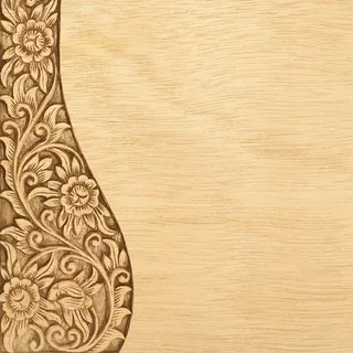 家居木质纹理雕花背景图高清