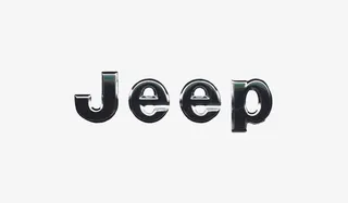 免抠金属质感黑色车标jeeplogo免抠