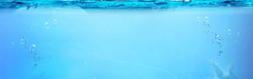 蓝色海底背景高清