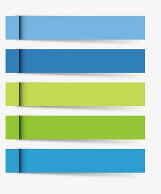 表格卡通形状免抠