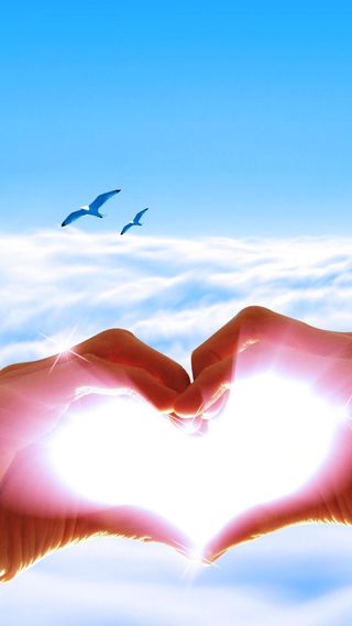 爱心H5背景高清