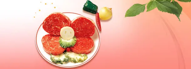 美食banner创意图