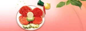 美食banner创意图