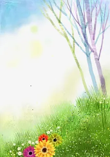 手绘背景 手绘背景