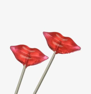 红唇棒棒糖免抠