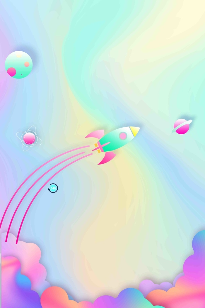 创意快递服务海报高清