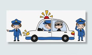 安全防盗防偷海报设计素材免抠