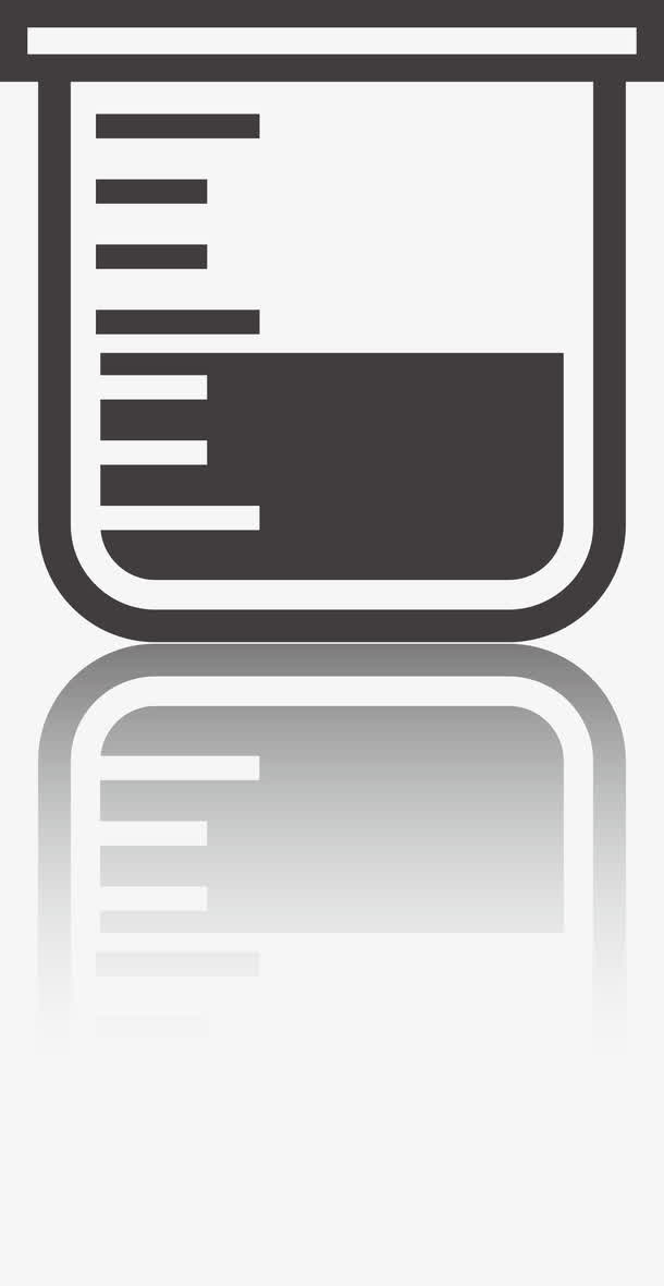 实验量杯的图标免抠