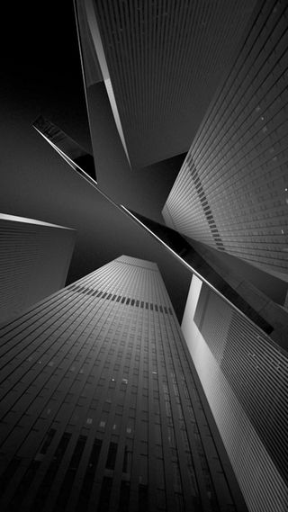 大气写字楼线条H5背景高清