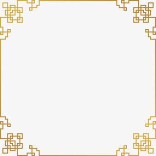中国风传统边框免抠