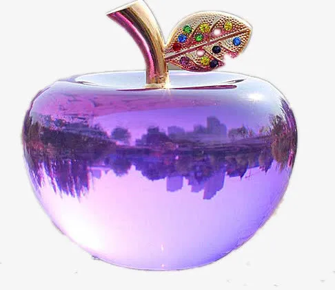 圣诞节水晶苹果免抠