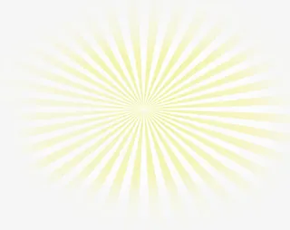 摄影夏日黄色放射性光线免抠